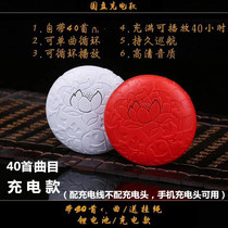 Mini pocket-sized home rechargeable player for the elderly with a halter neck 24-hour player HD sound quality