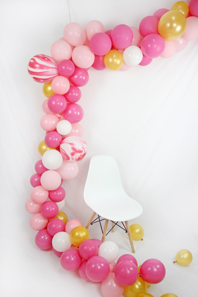 结婚装饰气球派对生日布置气球链条软拱门背景墙装饰草坪婚礼道具