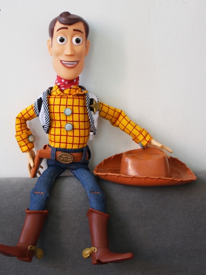 万代正版玩具总动员牛仔胡迪警长公仔玩偶