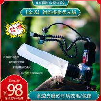 Jins soft light board Old frog lens Madman macro lighting photography Guago macro jewelry shooting Insect tourism