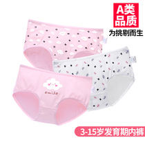 Girls  underwear pure cotton triangle shorts for large children 6-8-10-12-15-year-old childrens panties girl boxer shorts