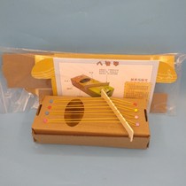 DIY eight-string piano sound technology small production acoustic small invention scientific experiment toy manual class material homework