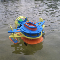 Childrens technology to make small inventions diy handmade materials electric wind boat science experiment toys luxury yacht