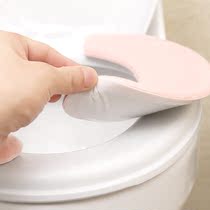 Japan imports creative general sanitary toilet cushion thickness warm and waterproof sit pad pad paste water wash pad