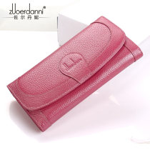 2021 New wallet female leather large capacity multifunctional mobile phone bag ladies multi card long wallet bag