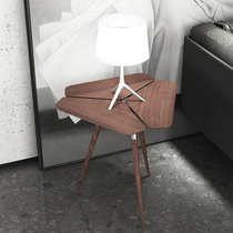 Sanshe Nordic INS black walnut modern simple small side Oak creative coffee table bedside table