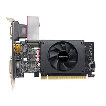 Gigabyte Gigabyte GT710 real 2G Memory DDR3 half-height graphics card small case graphics card with small block