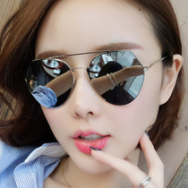 2021 sun glasses women anti-ultraviolet tide personality round face big face fashion sunglasses driving special glasses star models