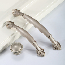 European closet door handle of luxury cabinet drawer door handle Nordic furniture hardware modern simple