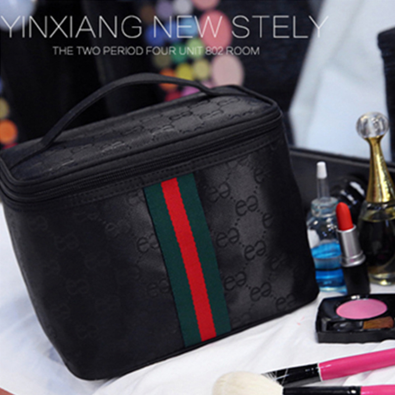 net red cosmetic  female carrying case large capacity storage  simple and cute japanese korean ins wind super fire travel