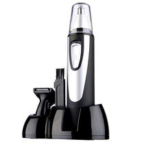 Electric nose hair trimmer men shave nose hair scissors nostril shaving cleaner for women
