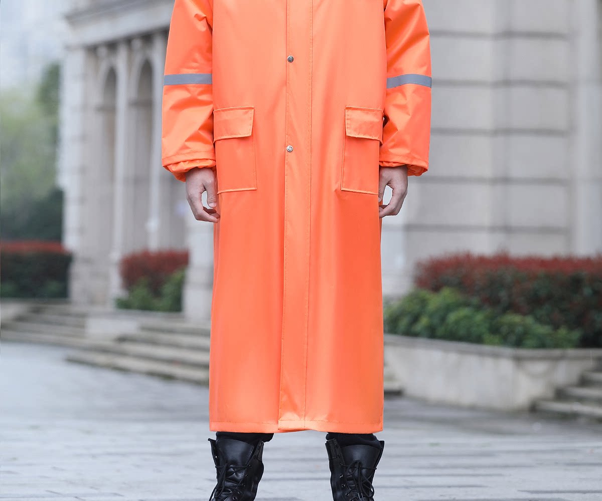 正招雨衣长款全身防暴雨服男士成人外套连体加厚单人户外防水雨披