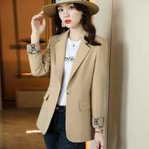 Small blazer women 2021 Spring and Autumn New Korean version of British style small man casual Net red fried street suit coat
