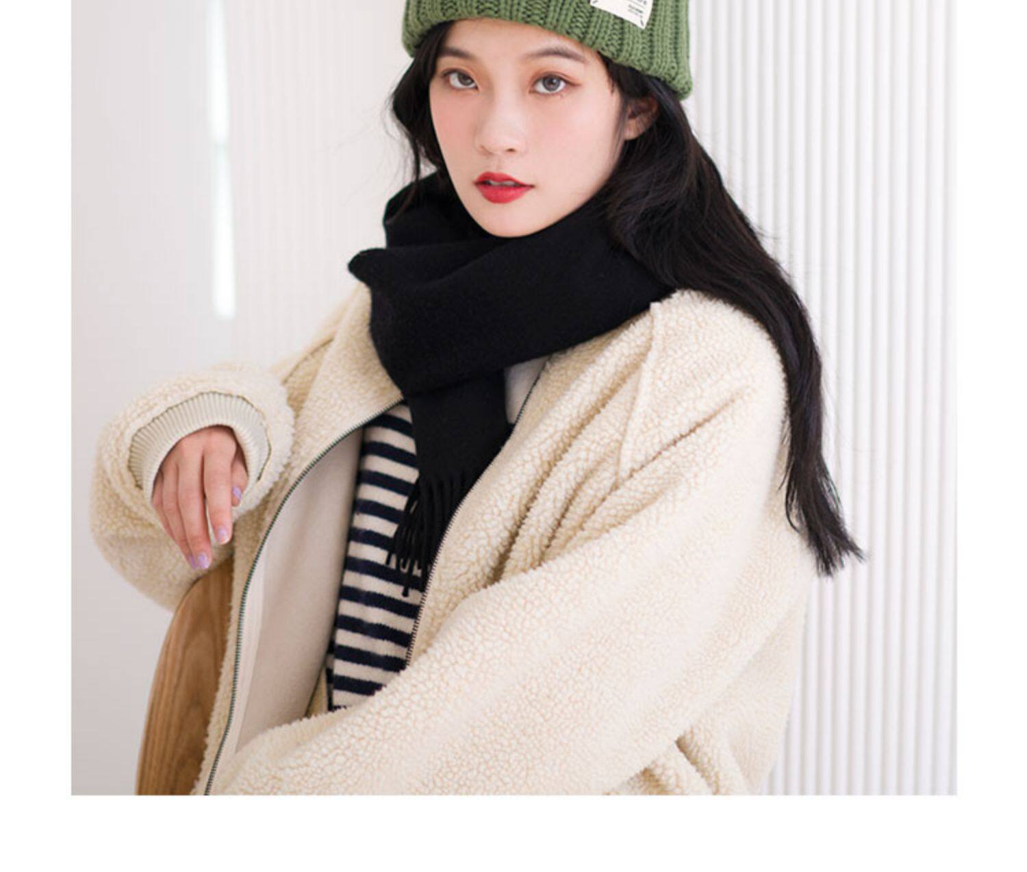 疯帽子 保暖毛线帽女 秋冬新款时尚针织帽 ins风潮韩版包头帽加厚