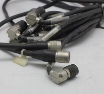 Industrial camera 12-core control line power cord plug