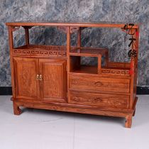 Redwood sideboard modern Chinese antique tea cabinet full solid wood Rosewood locker porch cabinet cupboard wine cabinet