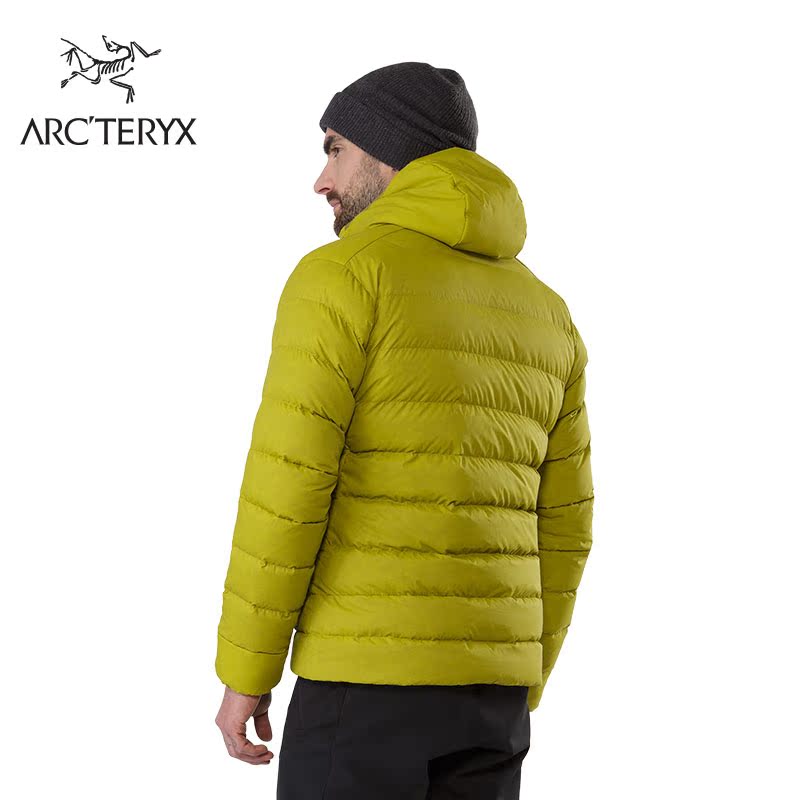 Arcteryx 始祖鸟男款徒步登山轻量保暖舒适连帽羽绒服 Thorium AR 