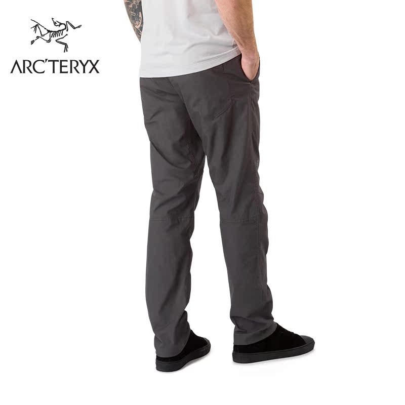 Arcteryx 始祖鸟 男款耐磨灵活舒适有弹力都市休闲长裤 Atlin 