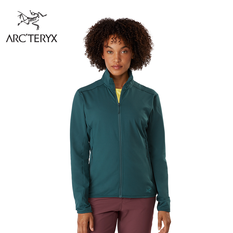 Arcteryx 始祖鸟女款户外运动保暖抓绒衣外套茄克 Kyanite LT 