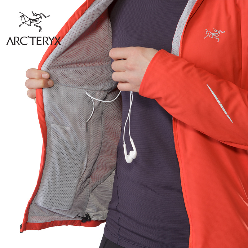 Arcteryx 始祖鸟女款运动跑步轻质透气保暖风衣茄克 Gaea Jacket 