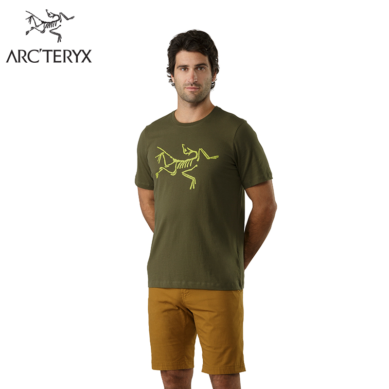 Arcteryx 始祖鸟男款棉质短袖T恤 Archaeopteryx 