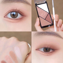 American lagirl Los Angeles girl la girl four color eye shadow disc big girl with high light fix 469 earth color