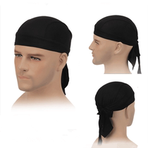 Foreign Trade Riding Pirate Cap Baotou Cap Running Bike Speed Dry Sport Suction Sweating Sunscreen Equipped for male and female summer headscarves