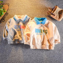 Boys autumn T-shirt long sleeve 2019 new Korean baby leisure base shirt tide children baby spring and autumn clothes 1