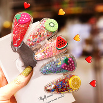 Fruit hairclip bbclip for girls Korean children Korean hair accessories baby baby Princess cute headgear clip clip