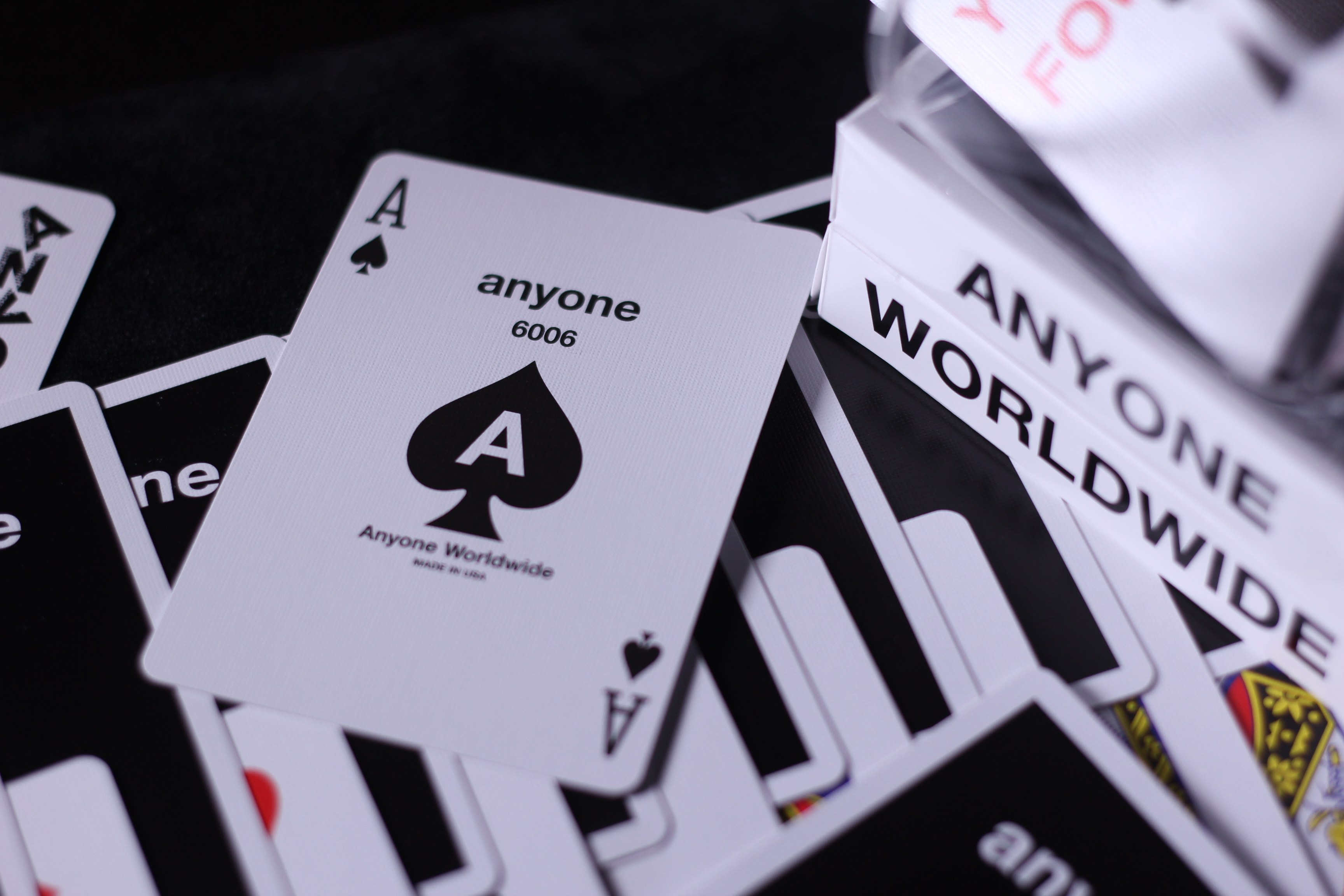 【限量抢购】tcc扑克 anyone logo deck 花切收藏 扑克牌