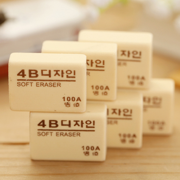 pupils wipe clean erasers cartoon children kindergarten gifts creative learning stationery prizes