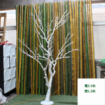 White dead tree branches Dry trunk simulation tree Fake branches Christmas Decoration tree Wedding home shopping mall display
