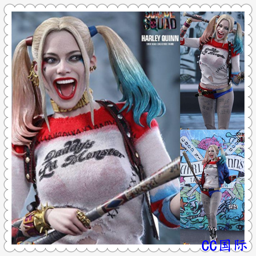 ht hottoys 特遣队 自杀小队 小丑女哈莉奎茵 手办会场版正版现货_7折