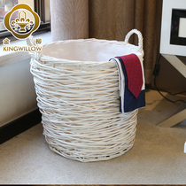 Jinliu large rattan laundry basket dirty clothes basket dirty clothes storage basket laundry basket IKEA storage basket