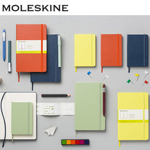 moleskine color notebook hard surface notepad Large pocket notebook Hand account dot matrix square blank horizontal line