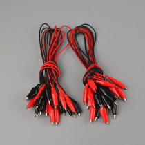 Physical science experiment trumpet alligator clip wire press root