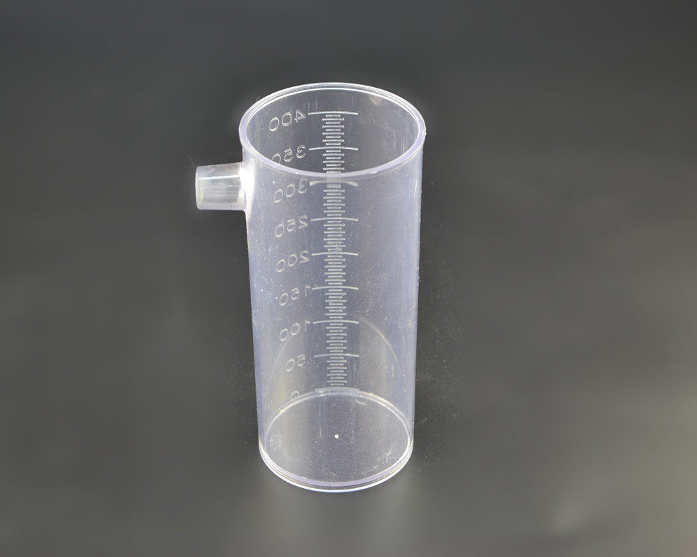 塑料溢水杯 400ml带刻度 力学实验器材阿基米德原理实验器配件_双氙车