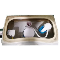 Old-fashioned universal Wrigley Meijiahua one-piece toilet water tank accessories wire control side button water inlet and drain outlet valve