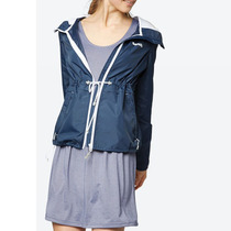 New printing windproof waterproof sunscreen womens short windbreaker comfortable breathable zipper jacket thin top Europe and the United States