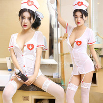 Sexy role-playing sex lingerie nurse uniform plus size stockings suit Lady real-life extreme temptation