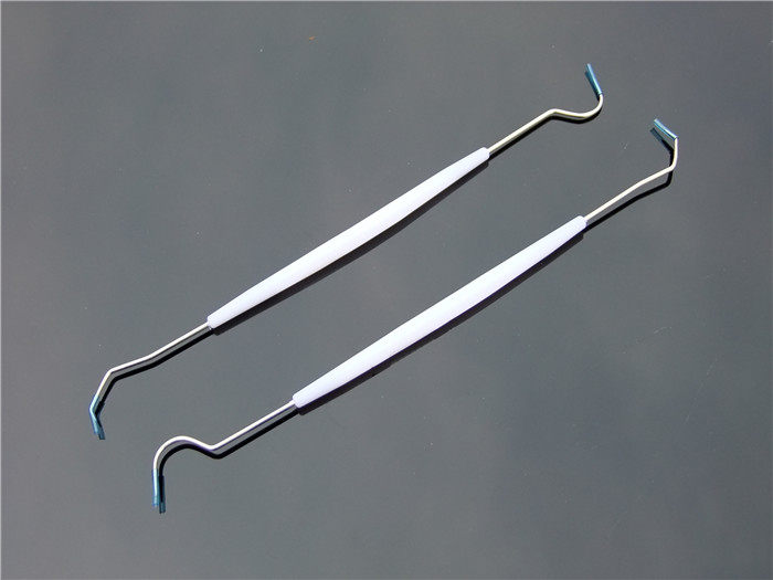 文玩核桃双头挑针钩针胡桃橄榄核雕金刚清理去污渍保养工具