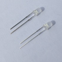 Kuangtong 3mm white hair white fog bright short foot lamp beads Milky White LED LED Factory Direct