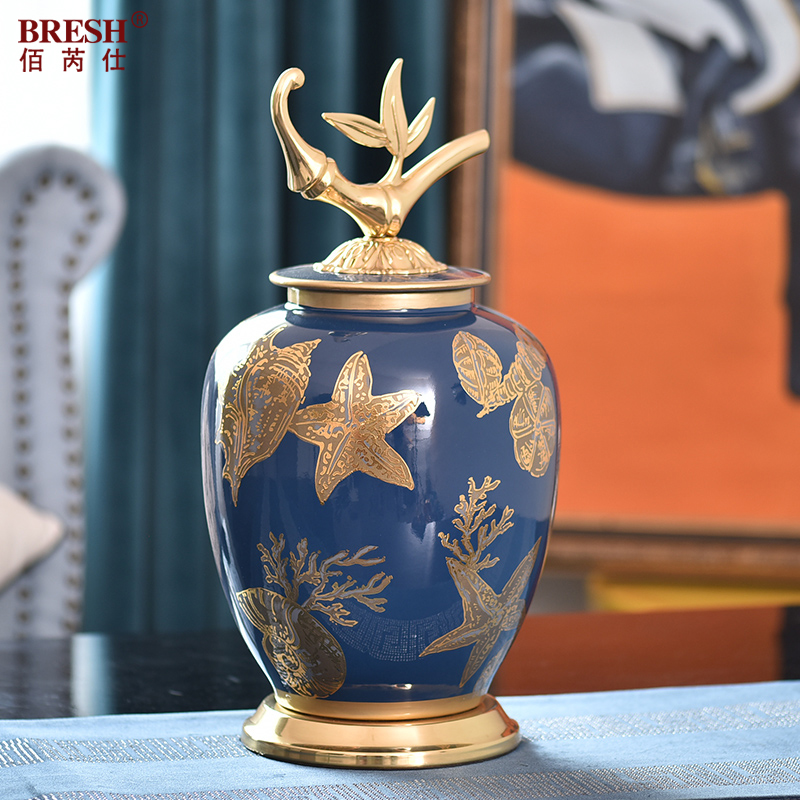 European household copper deserve to act the role of the sitting room is between example ceramic storage tank furnishing articles present creative TV ark, copper decoration