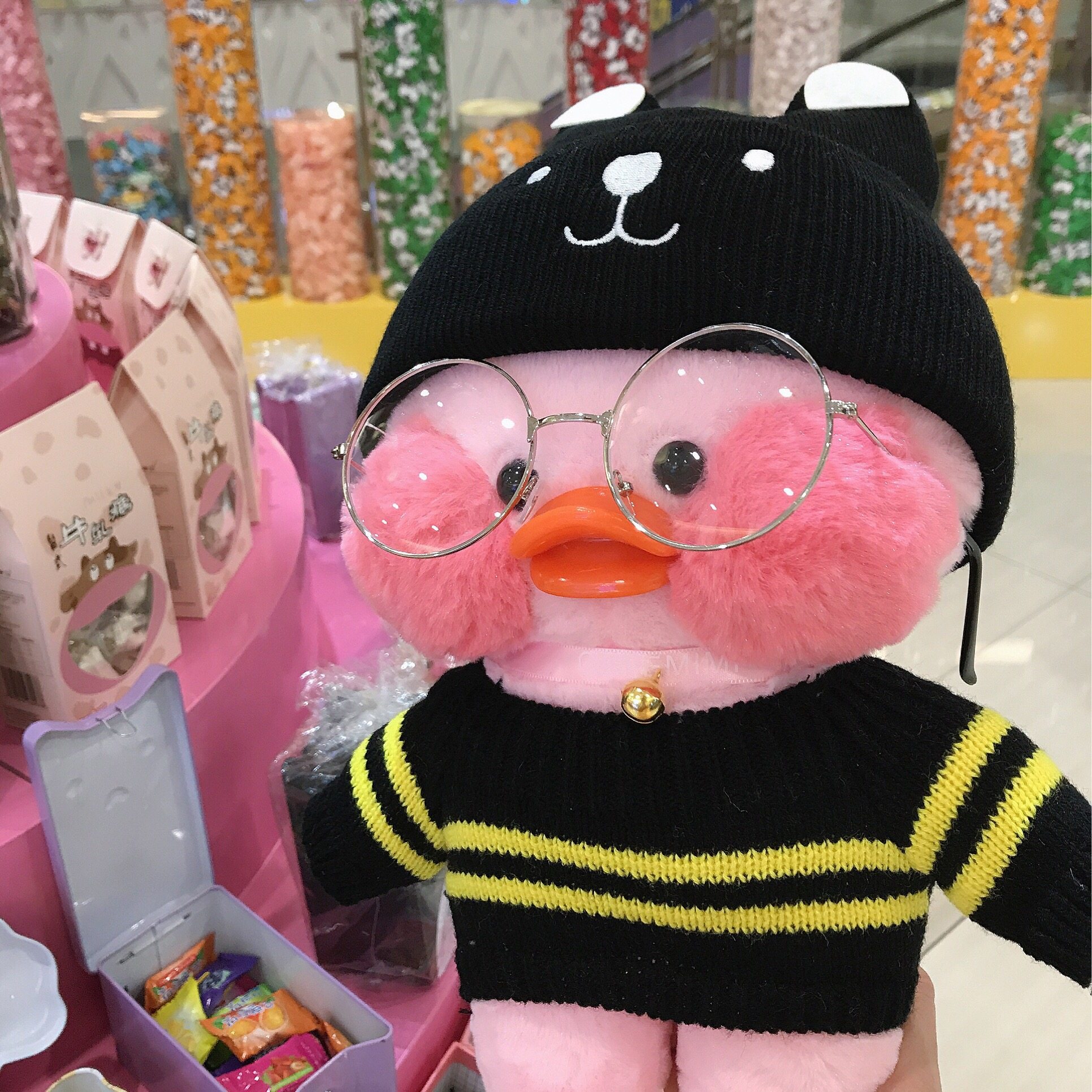 【给利伴】免费领淘宝网大ins网红鸭cafe mimi玻尿酸鸭丑萌腮红鸭嘟