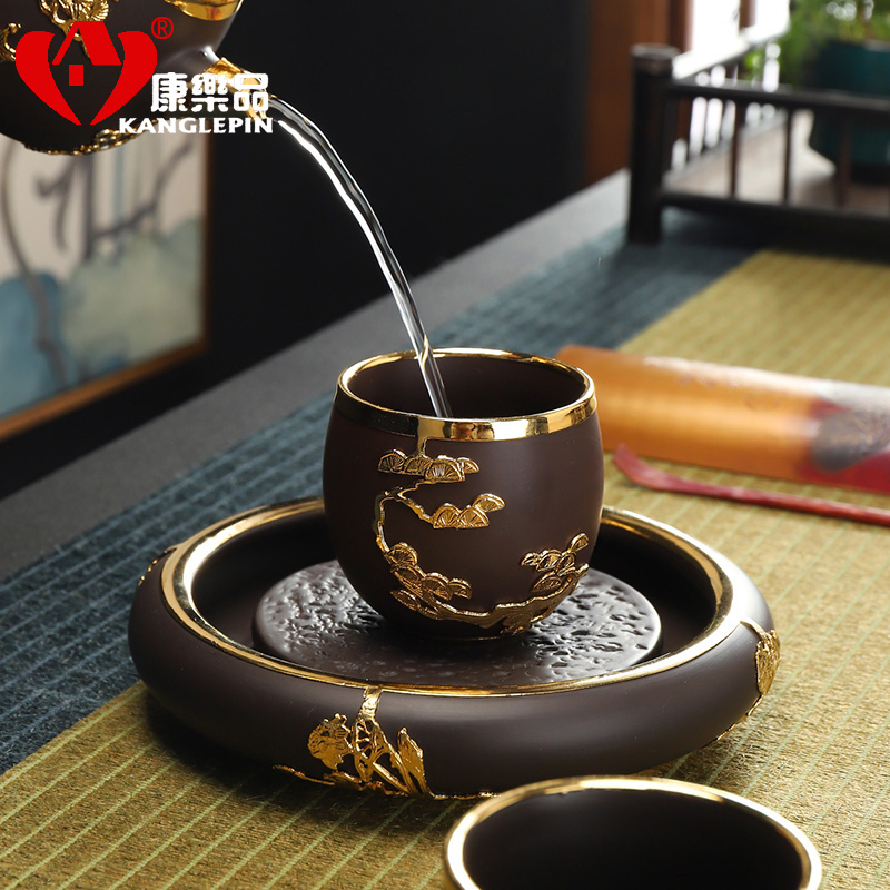 Recreational product small an inset jades purple sand tea cup, bowl kung fu tea set single CPU personal master sample tea cup of tea