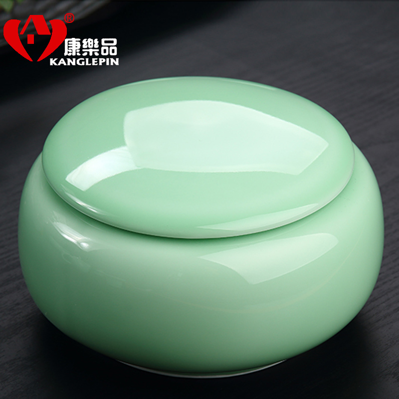 Recreational product packing seal pot, tea boxes in the storage tank celadon ceramic tea pot celadon tea accessories