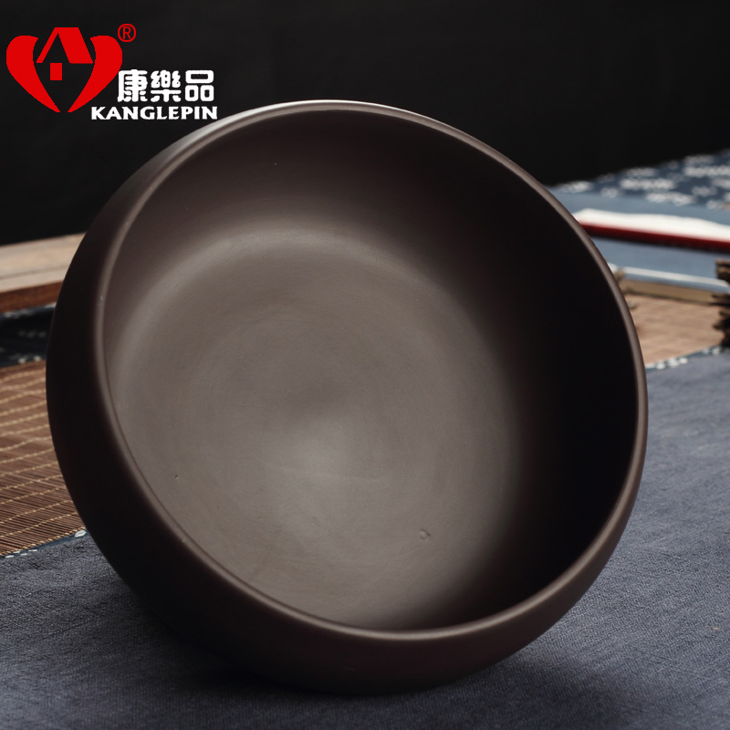 Recreation beautiful yixing purple sand tea wash large cup for wash bowl tea cups set fittings of kung fu