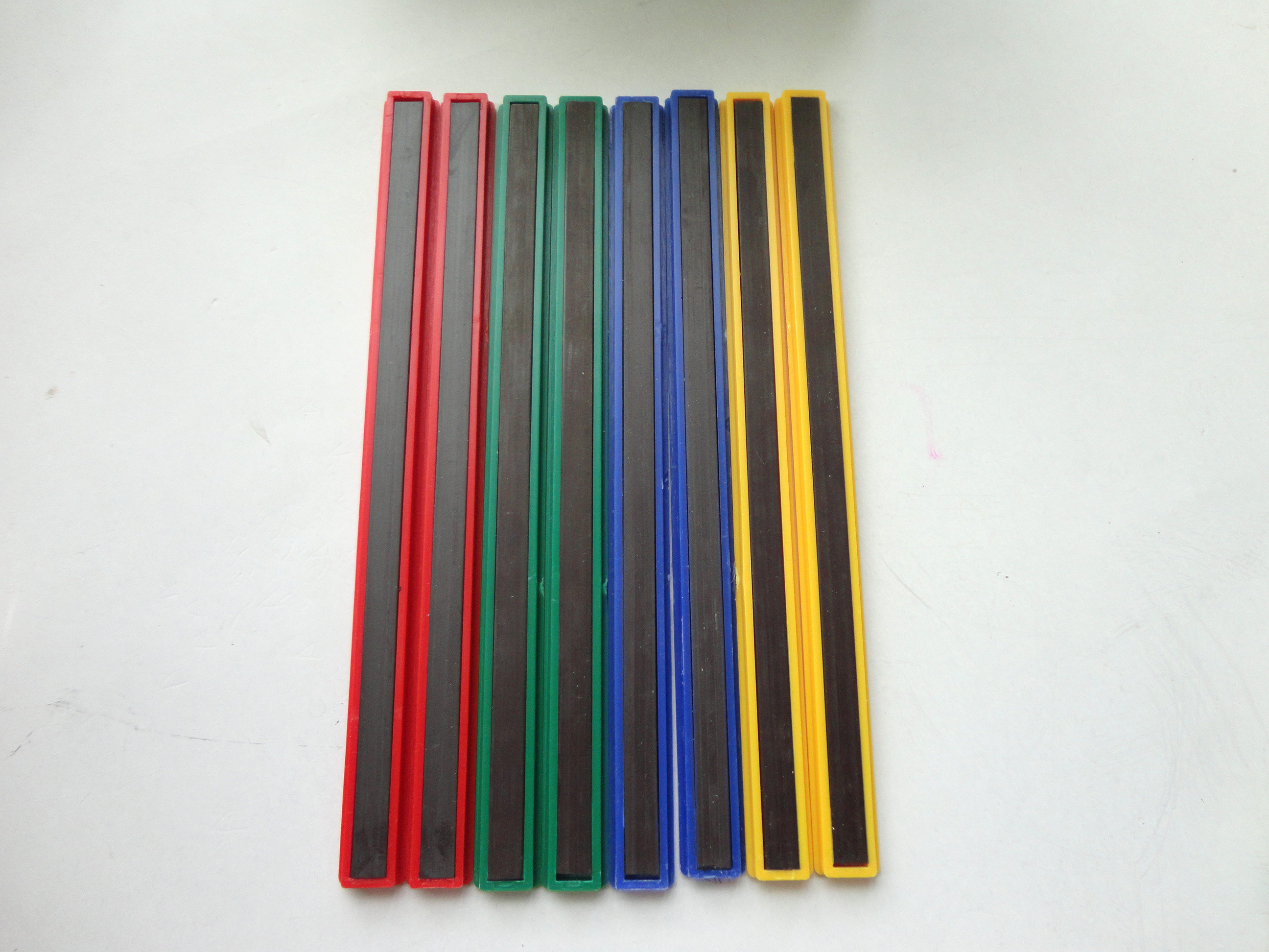 装得快200mm硬胶白板磁条 长度20cm 强力磁铁 硬磁条贴 吸铁石