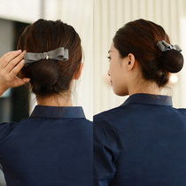 Professional floral headdress net pocket hairclip hair net hipster simple flight attendant nurse professional staff hair set work head jewelry