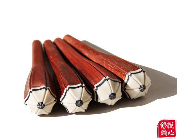 红木琵琶轴/琵琶弦轴/ 琵琶配件 琵琶轴 六瓣轴/厂家直销 单支价